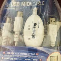 کابل مبدل میدی  midi به usb  برند HiFing|صوتی و تصویری|تهران, شهرک تختی|دیوار