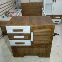 سیسمونی تخت و کمد نوزاد دراور بچه اتاق کودک سرویس|اسباب و اثاث بچه|تهران, شهرک مسلمین|دیوار