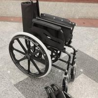 ویلچر سایز بزرگ ۵ چرخ اکبند|آرایشی، بهداشتی، درمانی|تهران, کوی فردوس|دیوار