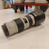 لنز کنن Canon 70-200 is USM با محافظ Kenko ژاپن|دوربین عکاسی و فیلم‌برداری|تهران, تهرانپارس غربی|دیوار