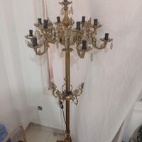 آبازور کنار سالنی تمام برنز|چراغ خواب و آباژور|تهران, مشیریه|دیوار