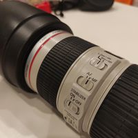 لنز کنن Canon 70-200 is USM با محافظ Kenko ژاپن|دوربین عکاسی و فیلم‌برداری|تهران, تهرانپارس غربی|دیوار