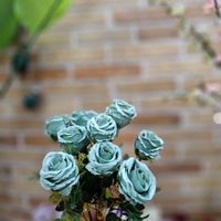 رز هلندی بوته ای ۱۰گل|گل مصنوعی|تهران, امامزاده حسن(ع)|دیوار
