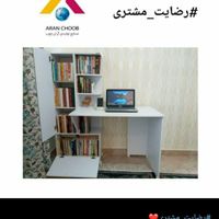 میزتحریرکتابخانه دار دورنگ|میز تحریر و کامپیوتر|تهران, سیزده آبان|دیوار