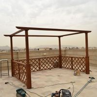 پرگولای چوبی مناسب روفگاردن و محوطه سازی|مصالح و تجهیزات ساختمان|تهران, نیرو هوایی|دیوار