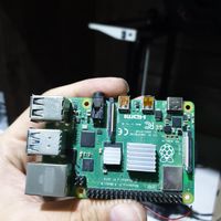 رسپبری پای ۴ رم ۴ گیگابایت Raspberry Pi 4|رایانه همراه|تهران, اکباتان|دیوار