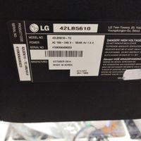 تلویزیون 42LB5610 ال جی LG|تلویزیون و پروژکتور|تهران, نعمت‌آباد|دیوار