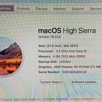 imac 2011 21.5 آیمک|رایانه رومیزی|تهران, خواجه نصیر طوسی|دیوار