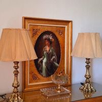 اباژور جفت پایه فلزی|چراغ خواب و آباژور|تهران, پاسداران|دیوار