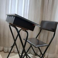 میزنماز تاشو باکسدار با صندلی پایه فلزی/میز مطالعه|صندلی و نیمکت|تهران, امام حسین(ع)|دیوار