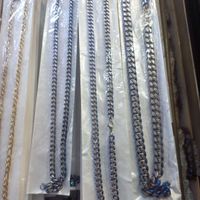 گردنبندکارتیر زنانه مردانه نقره ای کربنی 316عیار|بدلیجات|تهران, پیروزی|دیوار