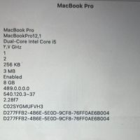 لپ تاپ MacBook - pro  Retina 2025 در حد نو|رایانه همراه|تهران, مرزداران|دیوار