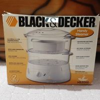 بخارپز black & decker انگلیسی|اجاق گاز و لوازم برقی پخت‌وپز|تهران, دروس|دیوار