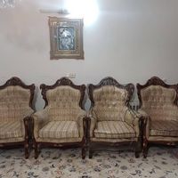۵ عدد مبل کلاسیک چوب گردو|حراج|تهران, پیروزی|دیوار