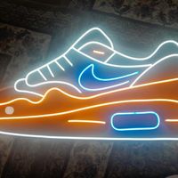 تابلو(LED)  کتونی فروشی|فروشگاه و مغازه|قم, نیروگاه|دیوار