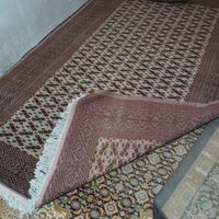 دو تخته فرش ترکمن پشم ۶متری ریزبافت نسکافه‌ای|فرش|تهران, شریف‌آباد|دیوار