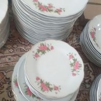 ظروف گلسرخی و گل غنچه|ظروف سرو و پذیرایی|تهران, مشیریه|دیوار