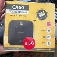 مودم همراه 4.5G بی‌سیم و قابل حمل ایرانسل مدل CA60|مودم و تجهیزات شبکه|تهران, شهرآرا|دیوار