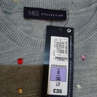 بلوز بافت آستین کوتاه برند M&S|لباس|تهران, دریاچه شهدای خلیج فارس|دیوار