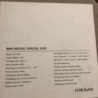 ماساژور تفنگی مدل mini digital fascial gun|وسایل آرایشی، بهداشتی و درمانی|تهران, میدان ولیعصر|دیوار