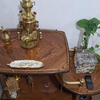 میزبار چوبی و برنجی|مبلمان خانگی و میز عسلی|تهران, نارمک|دیوار