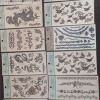 ۴۲ ورق  برچسب تاتو موقت مارک TATTOO|آرایشی، بهداشتی، درمانی|تهران, امیریه|دیوار