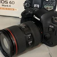 Canon Eos 6D lI 24-105 L f/4ll|دوربین عکاسی و فیلم‌برداری|تهران, حسن‌آباد|دیوار