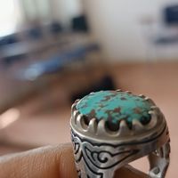 انگشتر فیروزه نقره|جواهرات|اراک, |دیوار