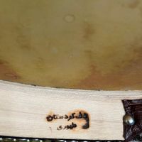 دف کردستان همراه با کاور و ۳ کتاب آموزشی و جزوه|سازهای سنتی|تهران, جنت‌آباد مرکزی|دیوار