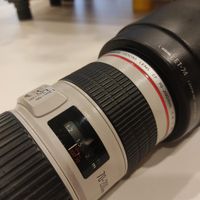 لنز کنن Canon 70-200 is USM با محافظ Kenko ژاپن|دوربین عکاسی و فیلم‌برداری|تهران, تهرانپارس غربی|دیوار