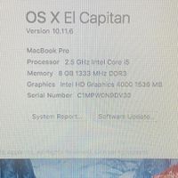 مک بوک پرو 13اینچی مدل 2012/فروش2015- MacBook pro|رایانه همراه|تهران, اوین|دیوار