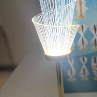 اباژور تنظیم نور سه حالته وارتی|چراغ خواب و آباژور|تهران, ونک|دیوار