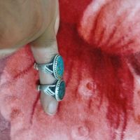 دو تا انگشتر نقره فیروزه|جواهرات|تهران, جمهوری|دیوار