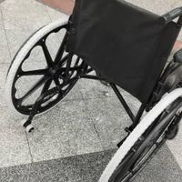 ویلچر سایز بزرگ ۵ چرخ اکبند|آرایشی، بهداشتی، درمانی|تهران, کوی فردوس|دیوار