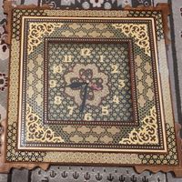 فروش ساعت دیواری تمام خاتم چهارگوش ۳۶*۳۶|ساعت دیواری و تزئینی|تهران, مینا|دیوار