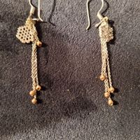طلای گوشواره آویزی نوی نو ایتالیایی /مناسب عروس|جواهرات|تهران, نازی‌آباد|دیوار