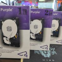 هارد بنفش اصل WD Purple گارانتی جهان سرویس ۵۵۵ روز|قطعات و لوازم جانبی رایانه|تهران, میدان انقلاب|دیوار