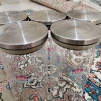 جای ادویه، حبوبات، گلدان شیشه‌ای|ظروف نگهدارنده، پلاستیکی، یک‌بارمصرف|تهران, استاد معین|دیوار