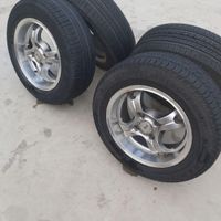 دو جفت رینک ۱۴ با لاستیک|قطعات یدکی و لوازم جانبی|تبریز, |دیوار