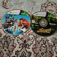 kinect xbox360 به همراه دو عدد دیسک بازی|کنسول، بازی ویدئویی و آنلاین|تهران, فدک|دیوار