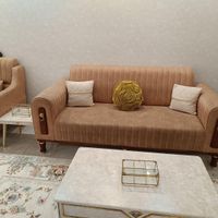 مبل راحتی ۷نفره همراه ۴میزعسلی درحدنو|مبلمان خانگی و میز عسلی|تهران, شهید آوینی|دیوار