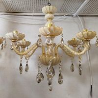لوستر پیچ کریستالی|لوستر و چراغ آویز|تهران, اتابک|دیوار