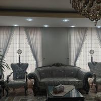 پرده پذیرایی گل برجسته دوخت بافت پلیسه مدال برنجی|پرده، رانر، رومیزی|تهران, مسعودیه|دیوار