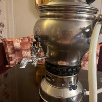 سماور گازی استیل ۵ لیتری|سماور، چای‌ساز، قهوه‌ساز|تهران, جابری|دیوار