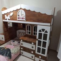 تخت دوطبقه نوجوان|تخت و صندلی بچه|تهران, کوثر|دیوار