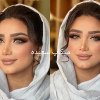 میکاپ وشنیون عروس ومحفلیvipبه سبک روسی وکشیدگی چشم|خدمات آرایشگری و زیبایی|اصفهان, برازنده|دیوار