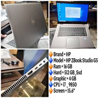 لپ‌تاپ HP Zbook G5|رایانه همراه|تهران, میدان ولیعصر|دیوار