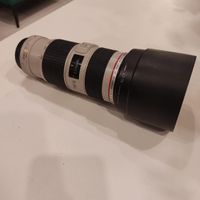 لنز کنن Canon 70-200 is USM با محافظ Kenko ژاپن|دوربین عکاسی و فیلم‌برداری|تهران, تهرانپارس غربی|دیوار