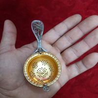 چای صافکن روسی مارکدار،ملیله بکرقدیمی|کلکسیون اشیاء عتیقه|مشهد, کاشمر|دیوار