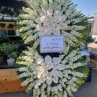 تاج گل ختم(ترحیم) برای عرض تسلیت درب منزل و مسجد|گل و گیاه طبیعی|تهران, سعادت‌آباد|دیوار